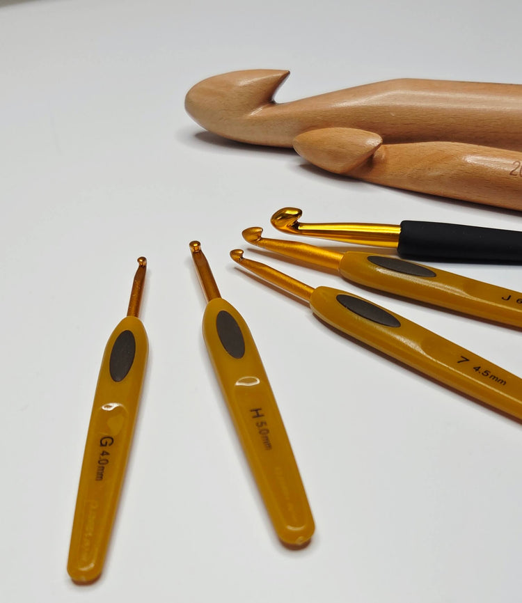 accessories and tools - essential for crochet