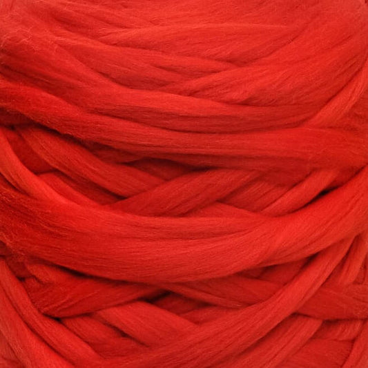 Red - Merino Combed Top