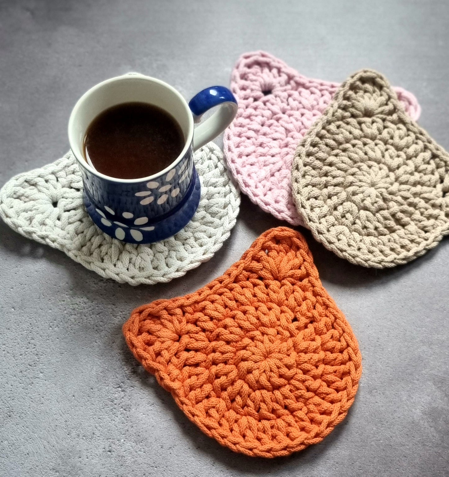Crochet DIY Kit - Small Crochet Basket Pattern & Cord (with extra pattern booklet)