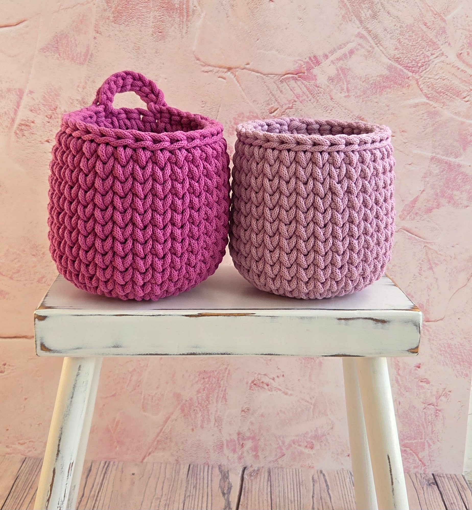 crochet basket