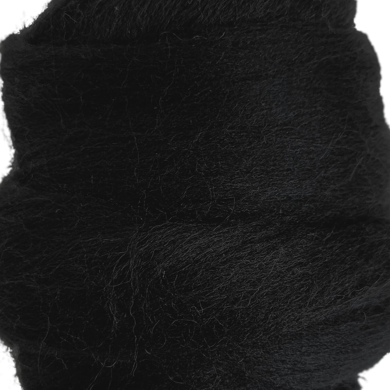 Black - Merino Combed Top
