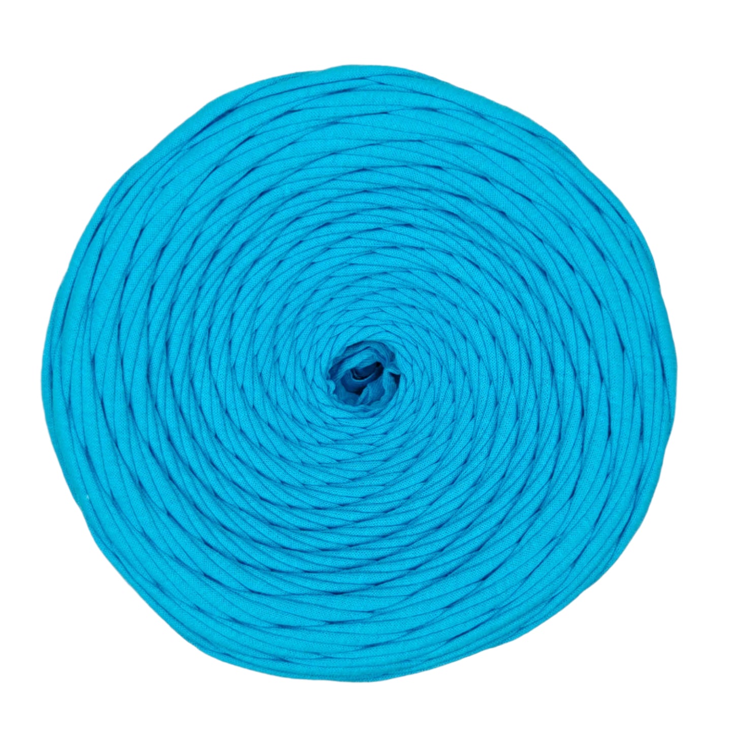 premium cotton t shirt yarn in azure colour