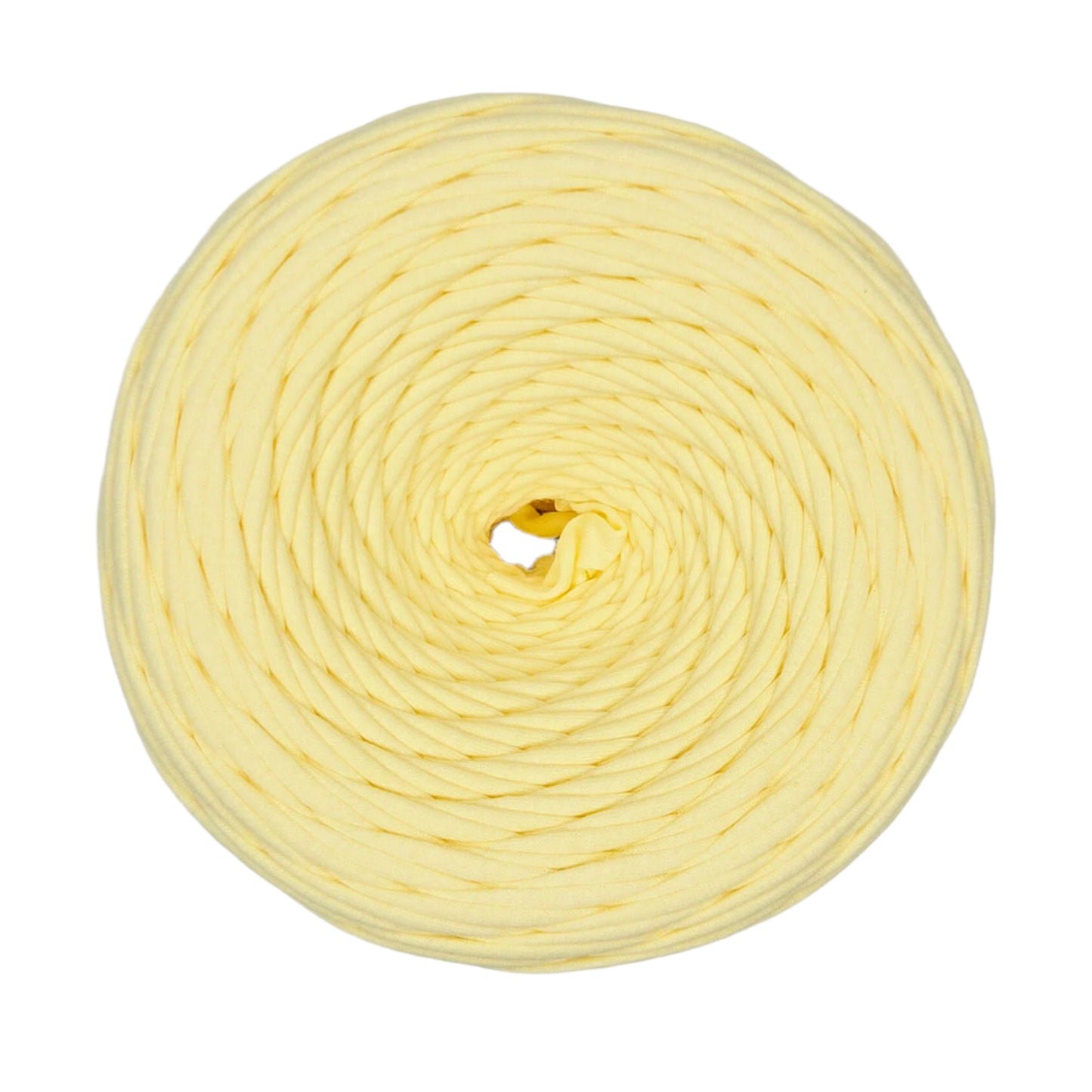 premium cotton t shirt yarn in banana yellow colour