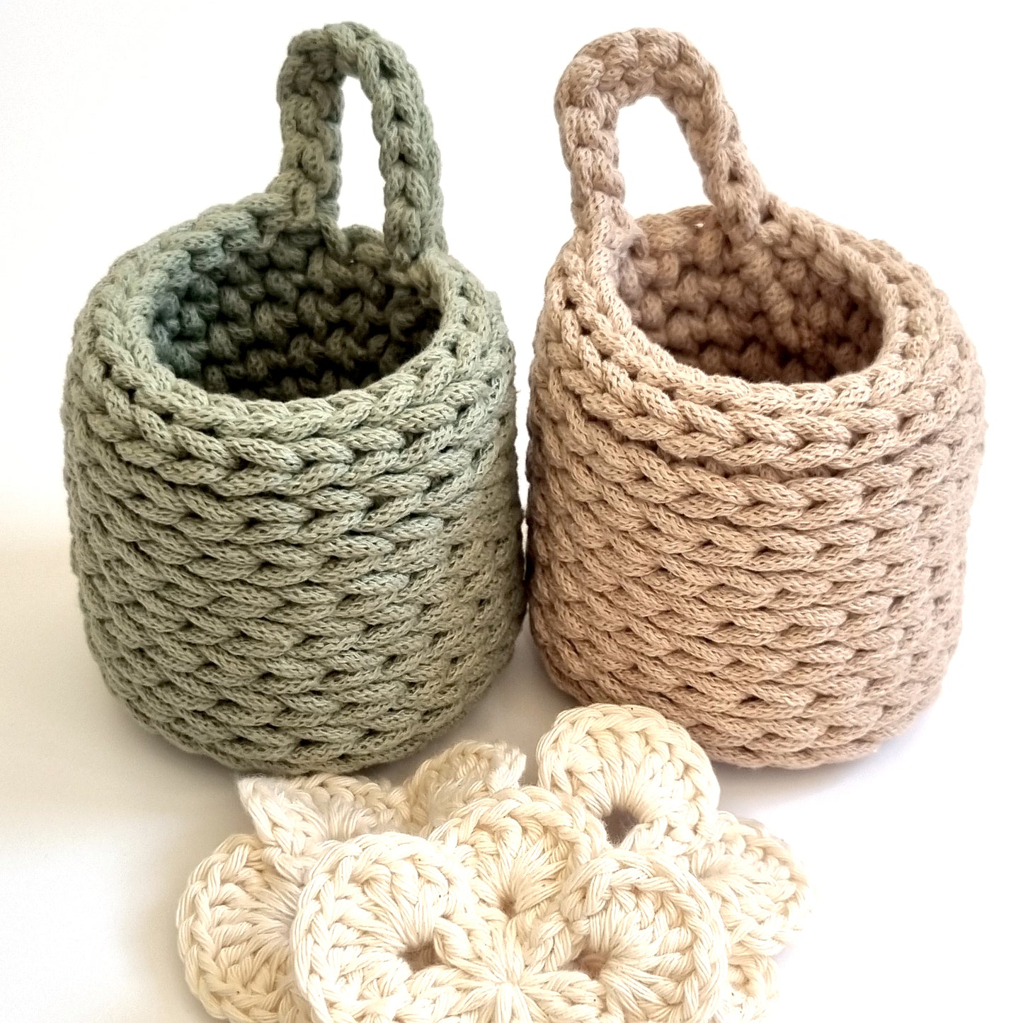 crochet project: 4-in-1 home decor set