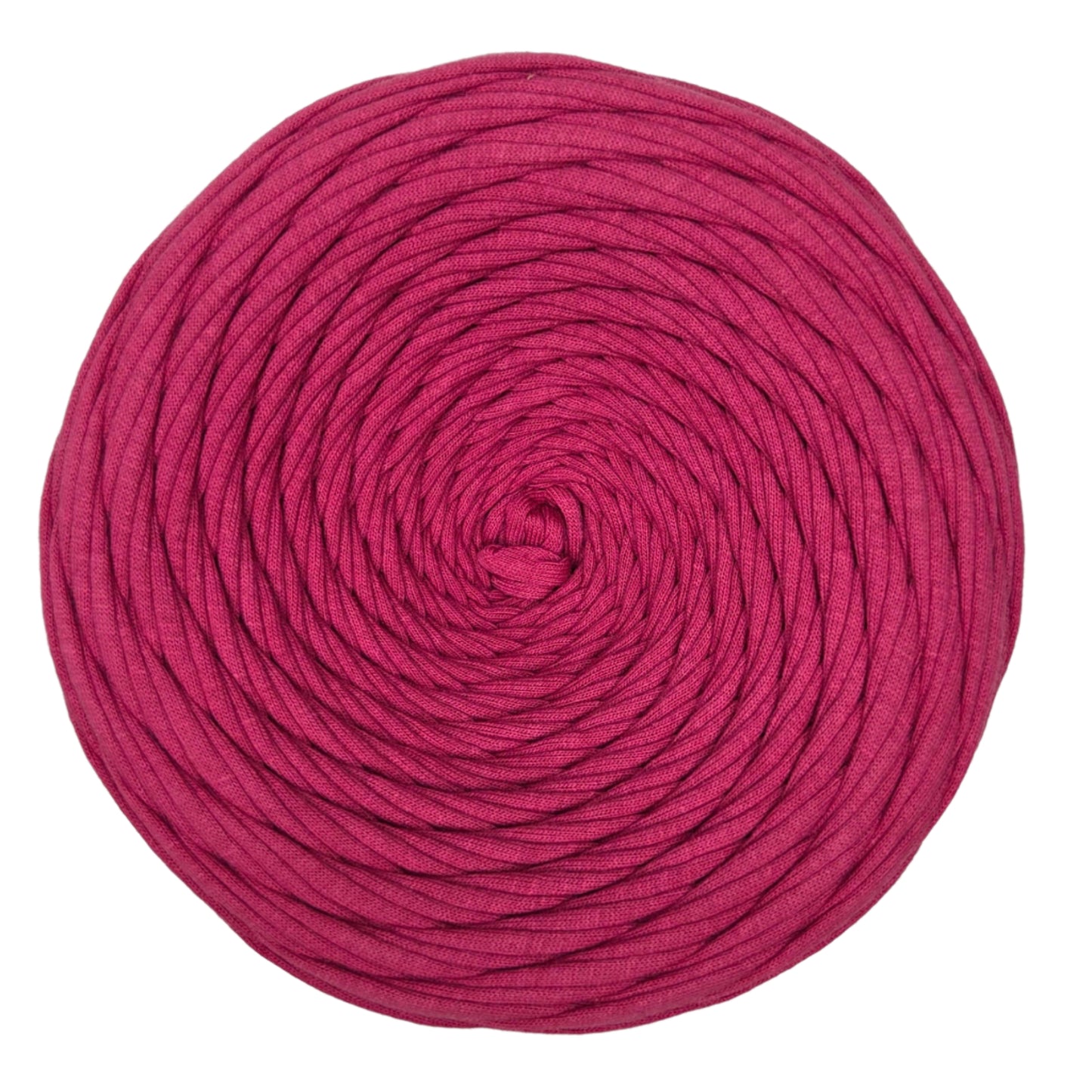 premium cotton t shirt yarn in fuchsia colour