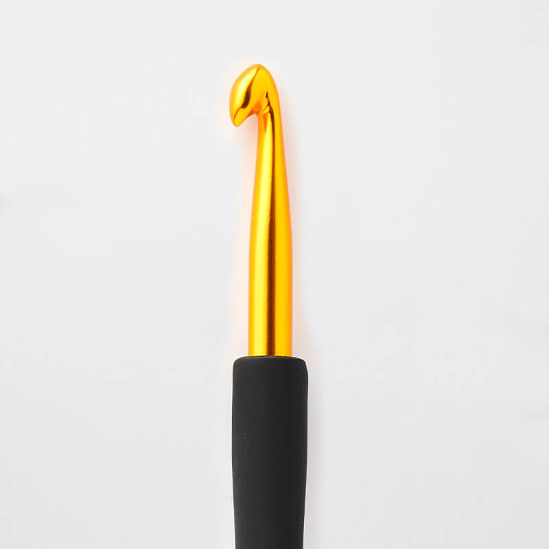 knitpro gold aluminium crochet hook -1
