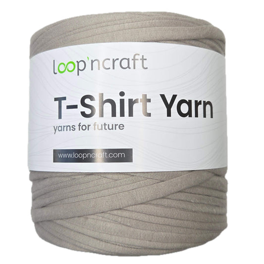 recycled cotton t-shirt yarn in linen