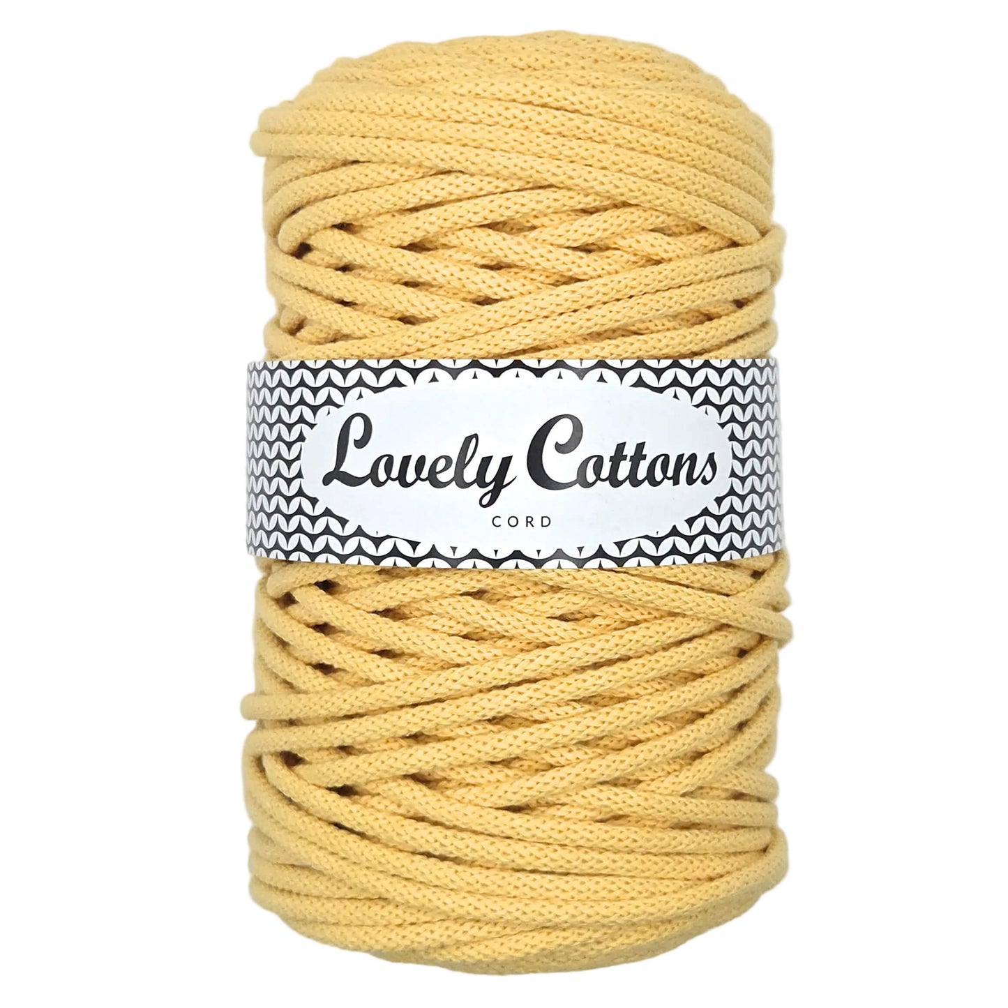 Recycled Cotton Braided 5mm Cord