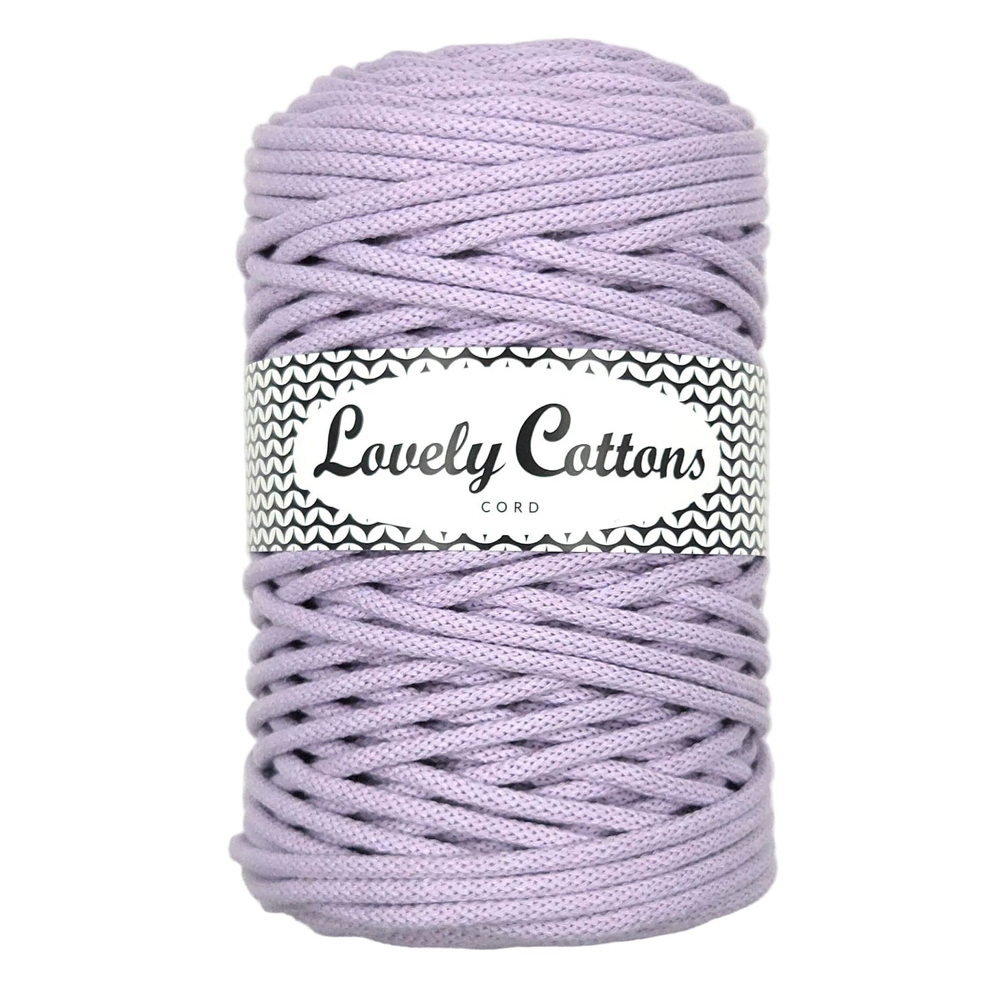 lovely cottons braided 5mm cord