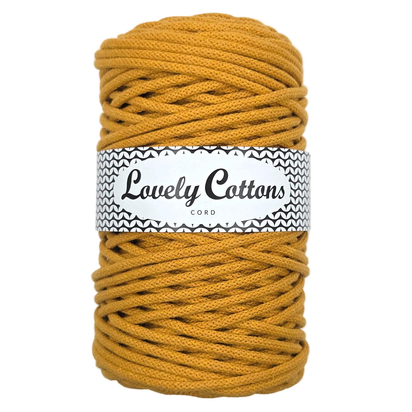 lovely cottons braided 5mm cord