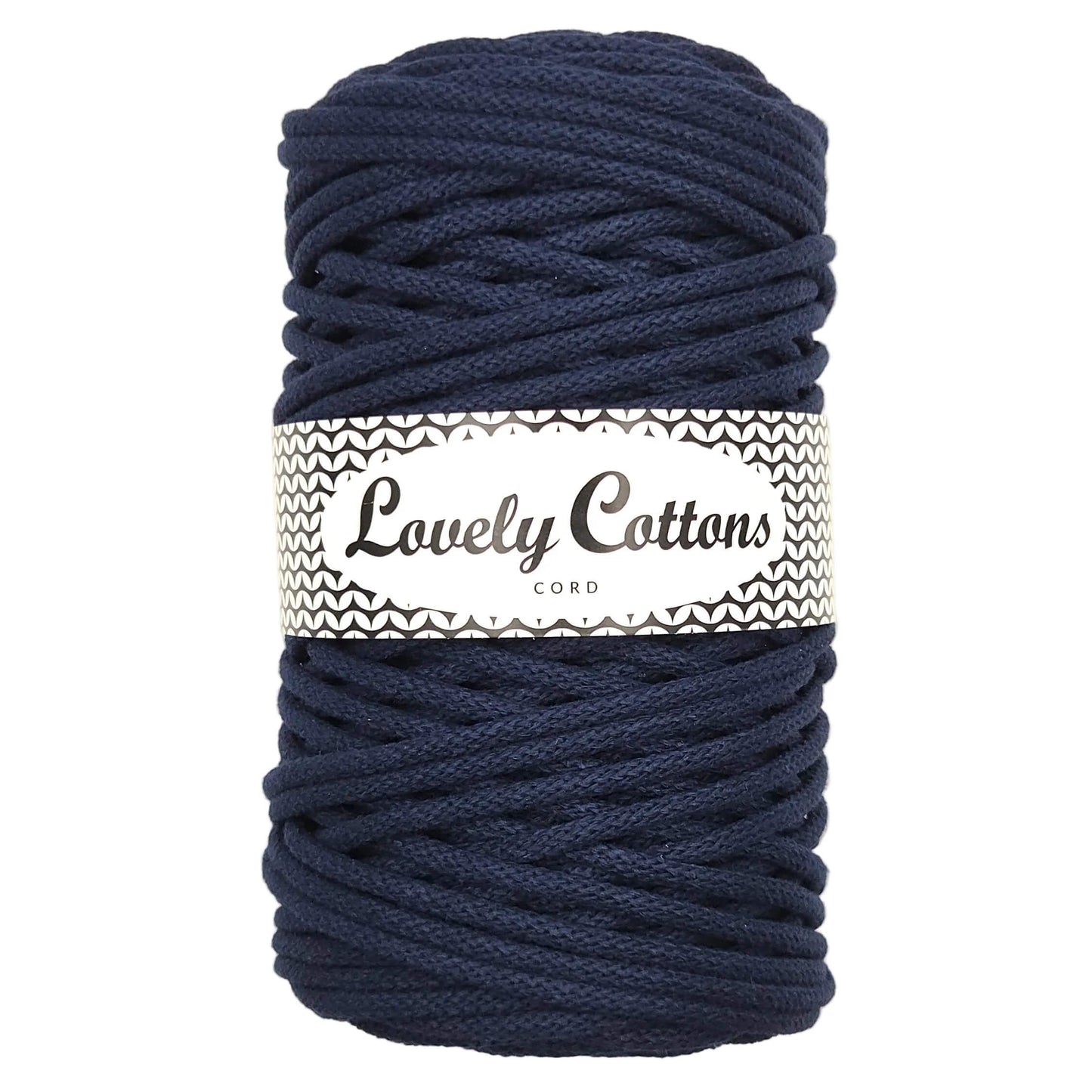 Recycled Cotton Braided 5mm Cord