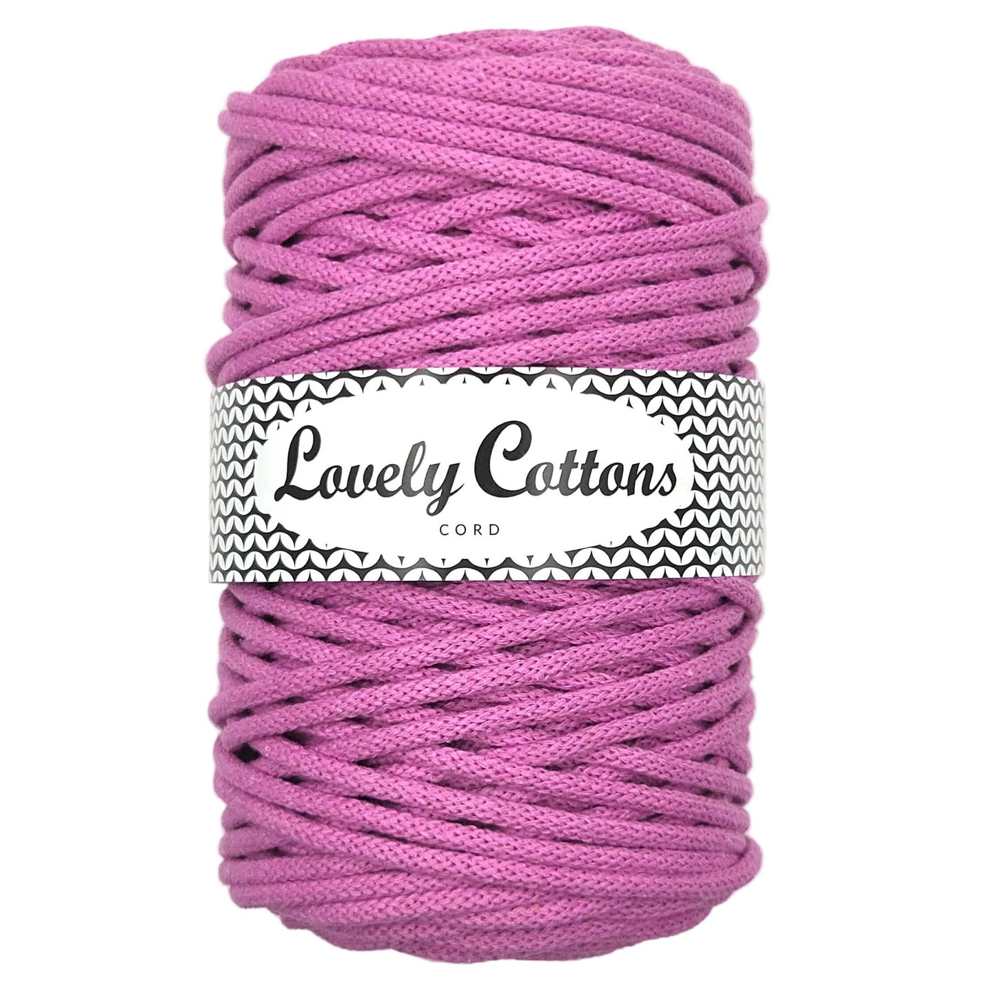 lovely cottons braided 5mm cord