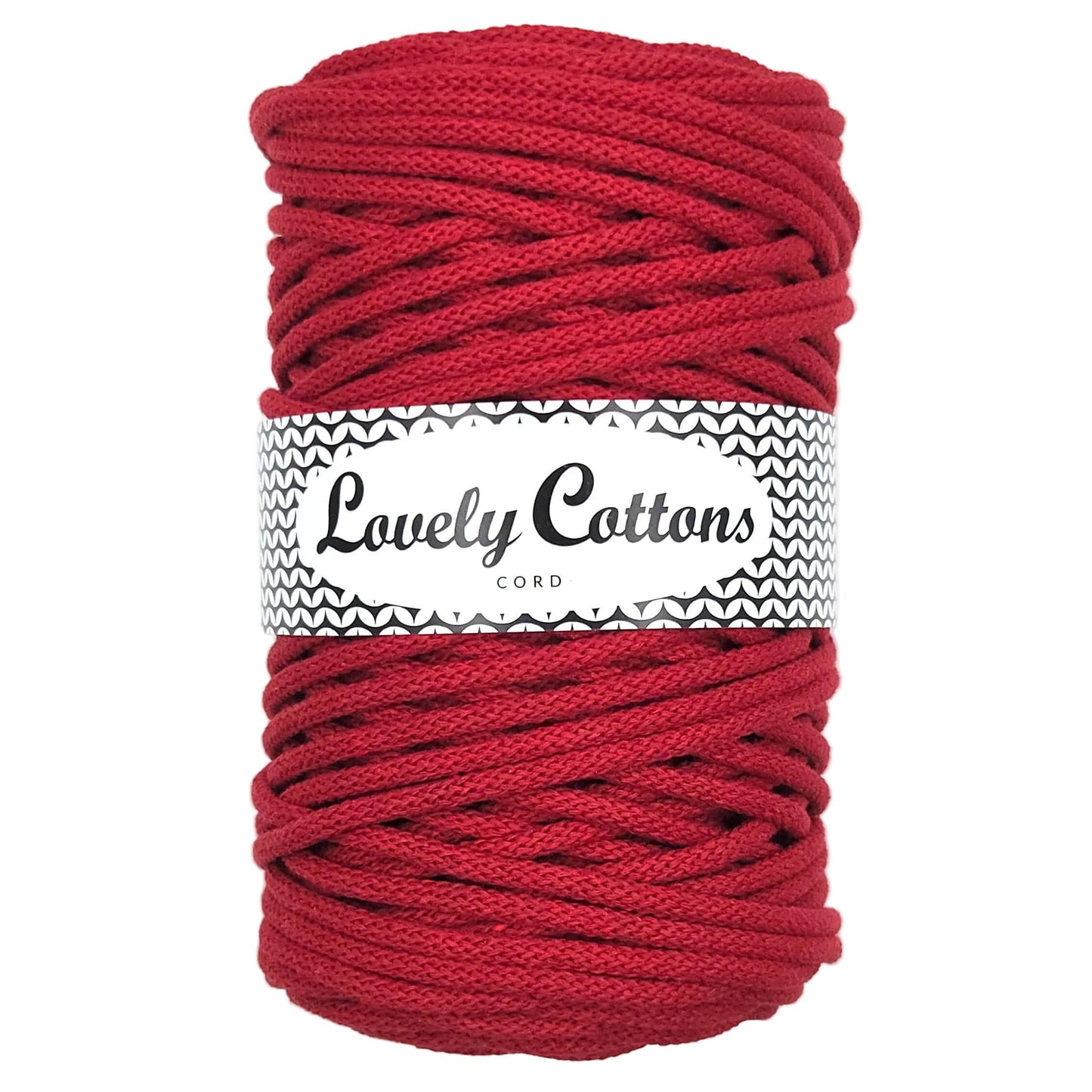 lovely cottons braided 5mm cord