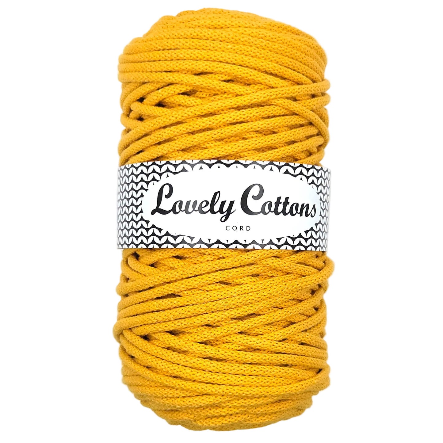 lovely cottons braided 5mm cord
