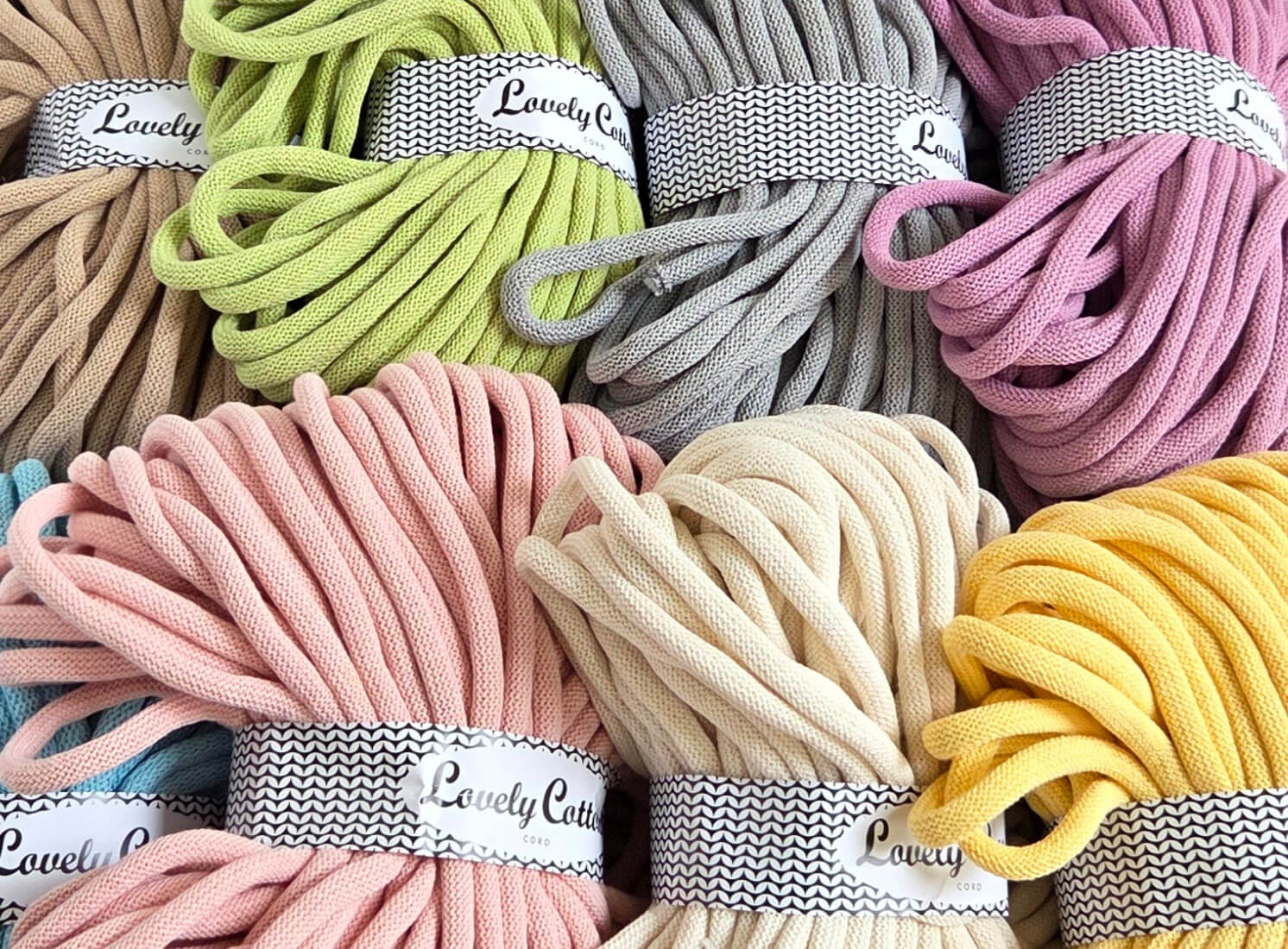 lovely cottons 9mm raided cords range