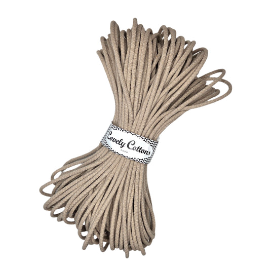 lovely cottons cord for sewing - beige