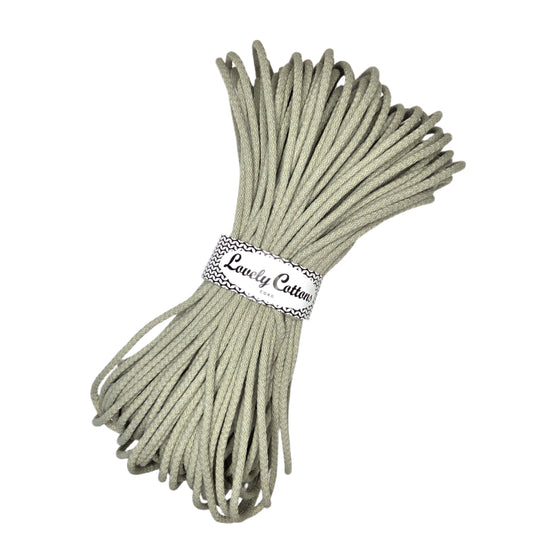 lovely cottons cord for sewing - olive