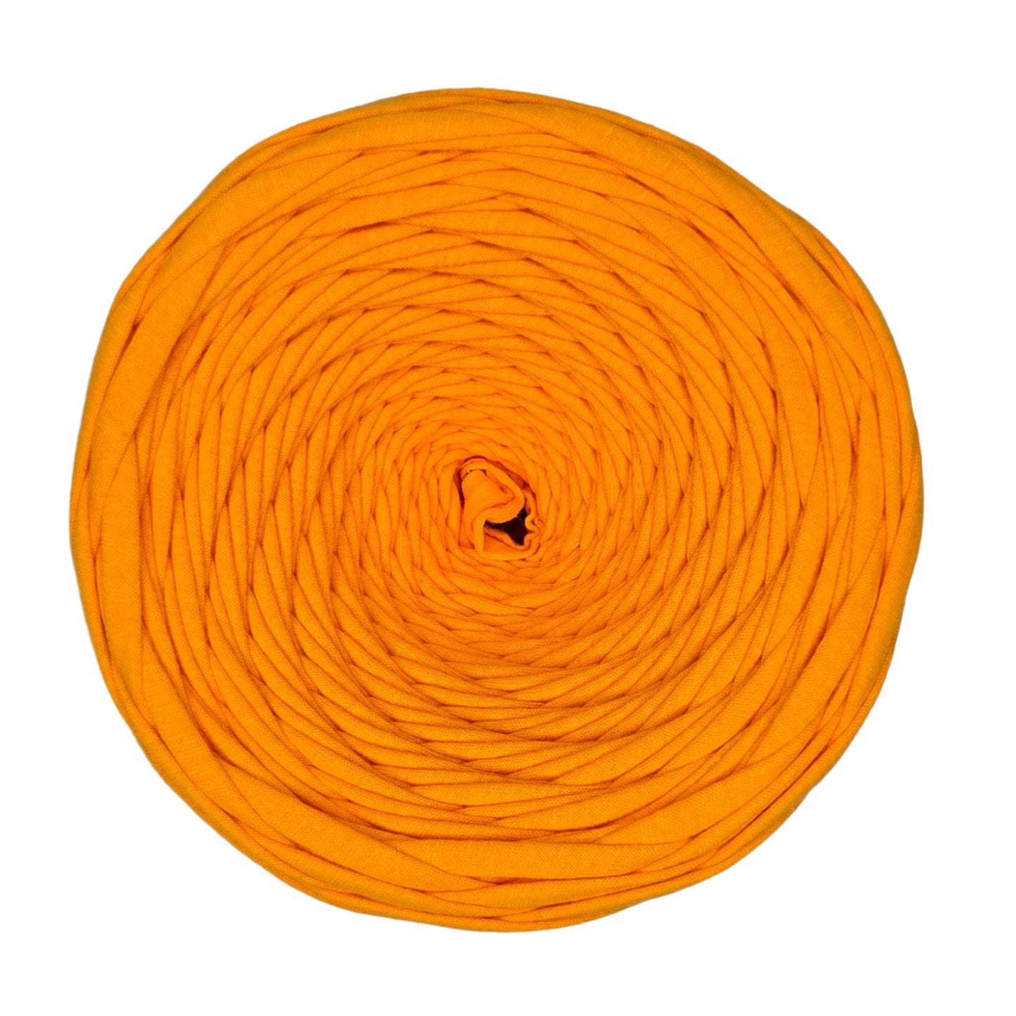 premium cotton t shirt yarn in tangerine colour