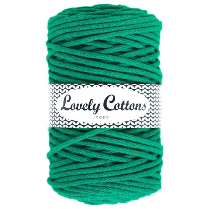lovely cottons braided 5mm in lagoon