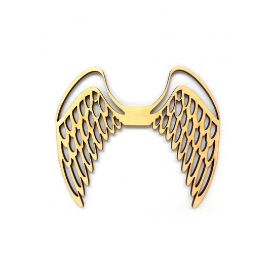 plywood macrame angel wings