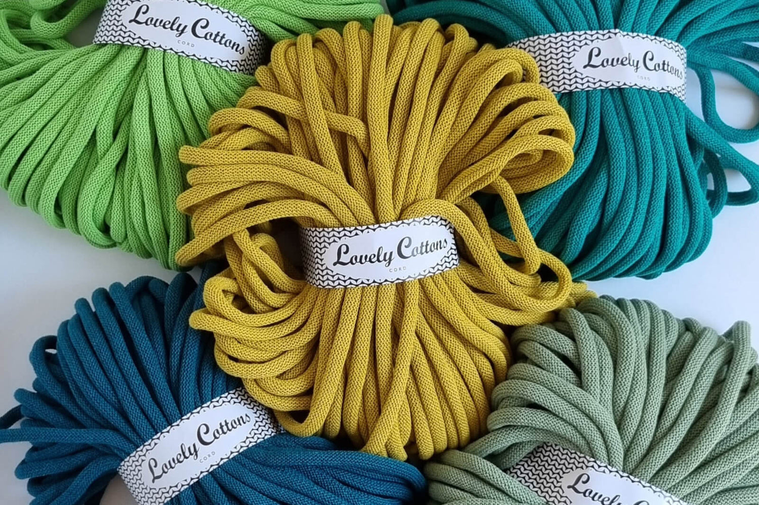 lovely cottons 9mm braided cords come in over 50 colours