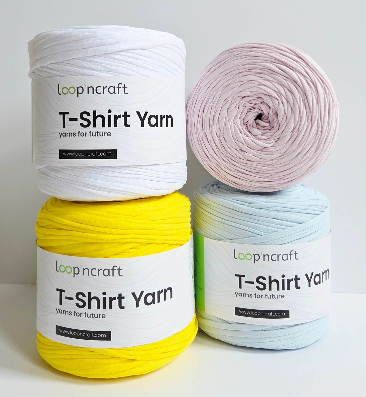 recycled cotton t-shirt yarns