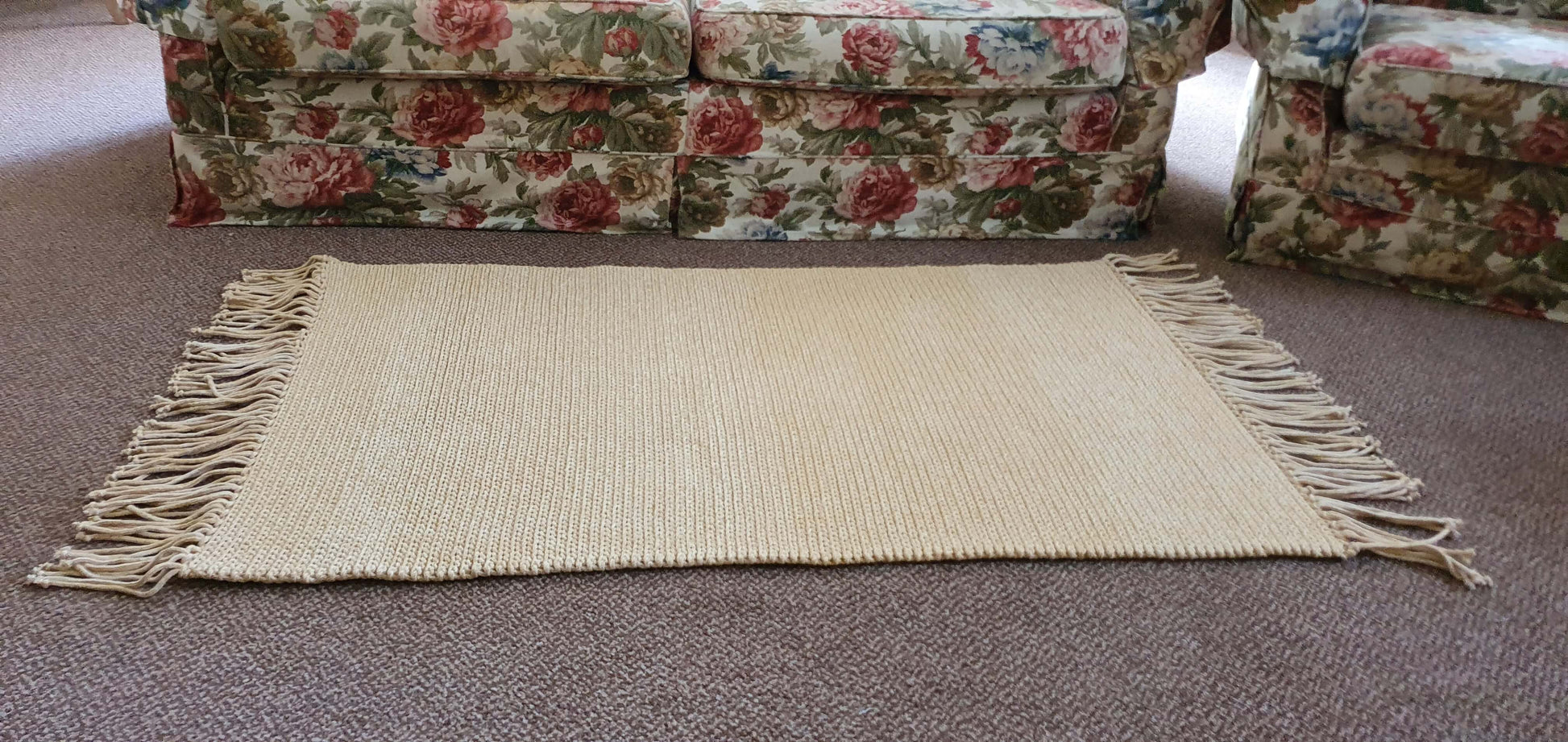 Crochet Rustic Runner Rug