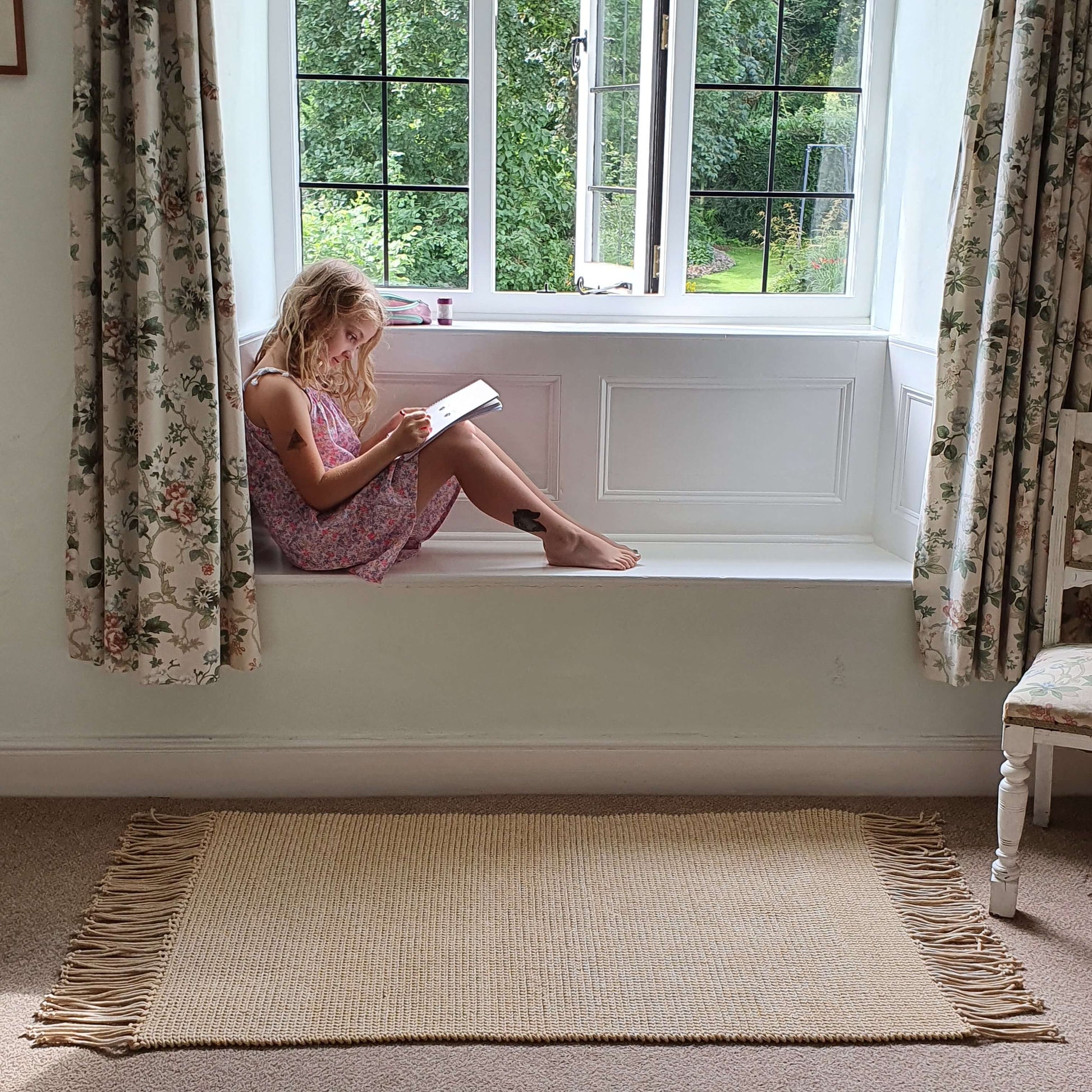 Crochet Rustic Runner Rug