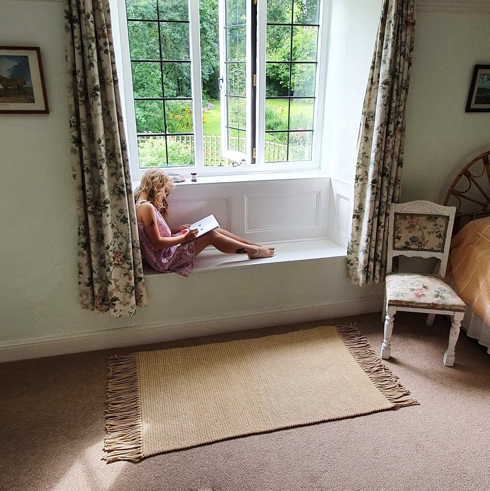 Crochet Rustic Runner Rug