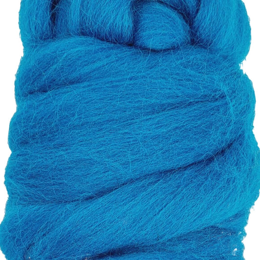 Caribbean Blue - Merino Combed Top