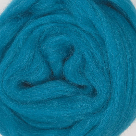 Caribbean Blue - Merino Combed Top