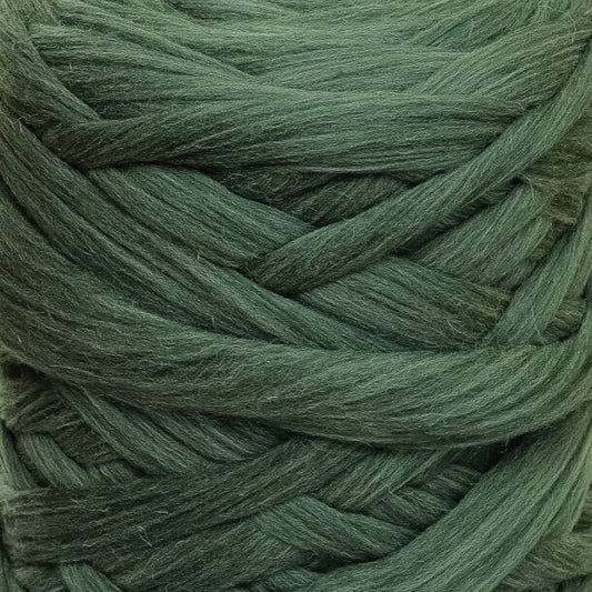 Green Melange - Merino Combed Top