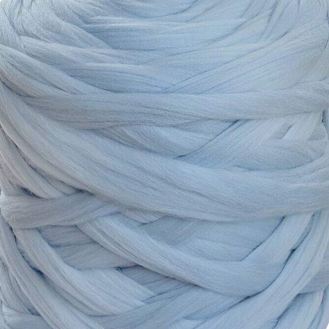 Light Blue - Merino Combed Top