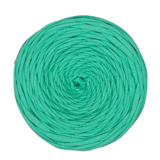premium cotton t shirt yarn in aquamarine colour