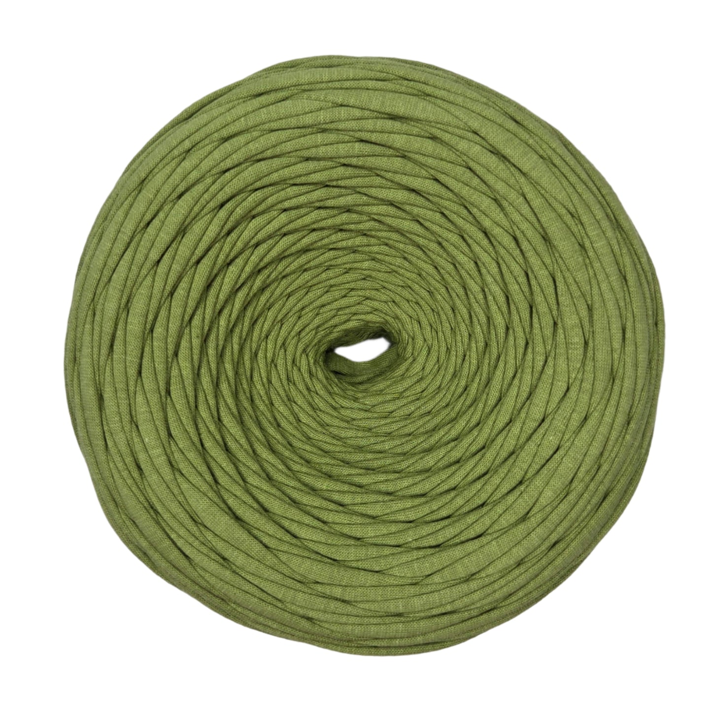 premium cotton t-shirt yarn in avocado colour