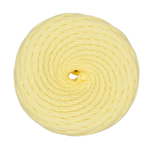 premium cotton t shirt yarn in banana yellow colour