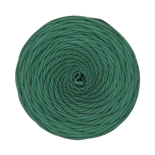 premium cotton t shirt yarn in bottle green colour