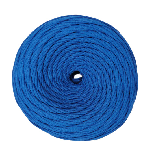 premium cotton t shirt yarn in cobalt blue colour