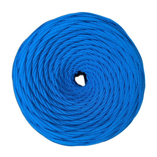 premium cotton t shirt yarn in cornflower colour