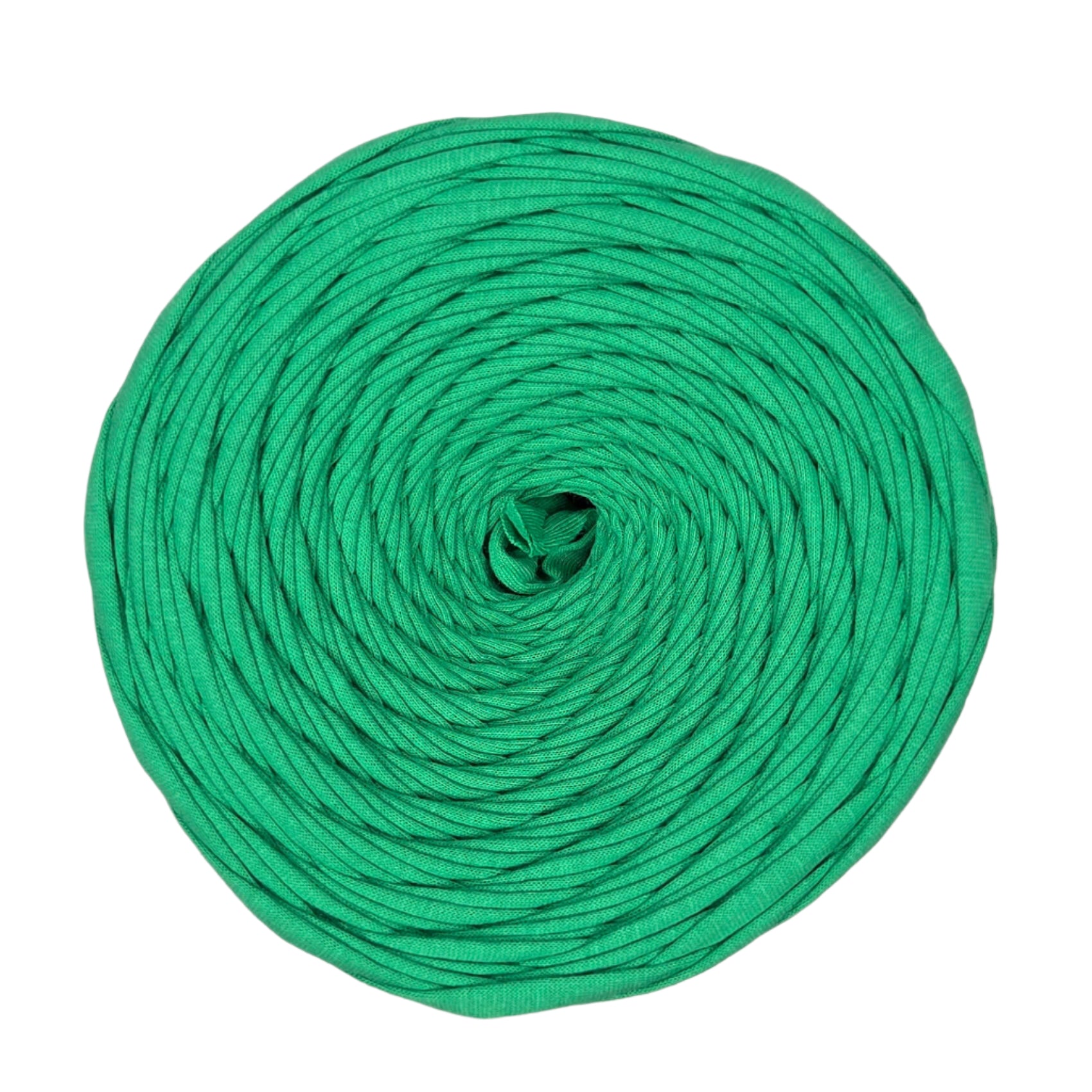 premium cotton t shirt yarn in green colour