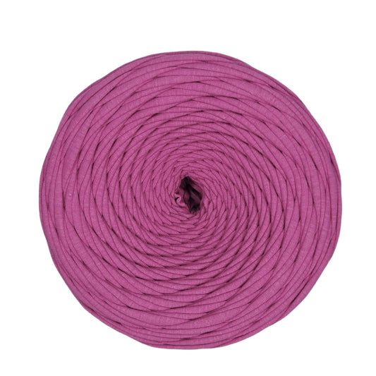 premium cotton t shirt yarn in hibiscus colour