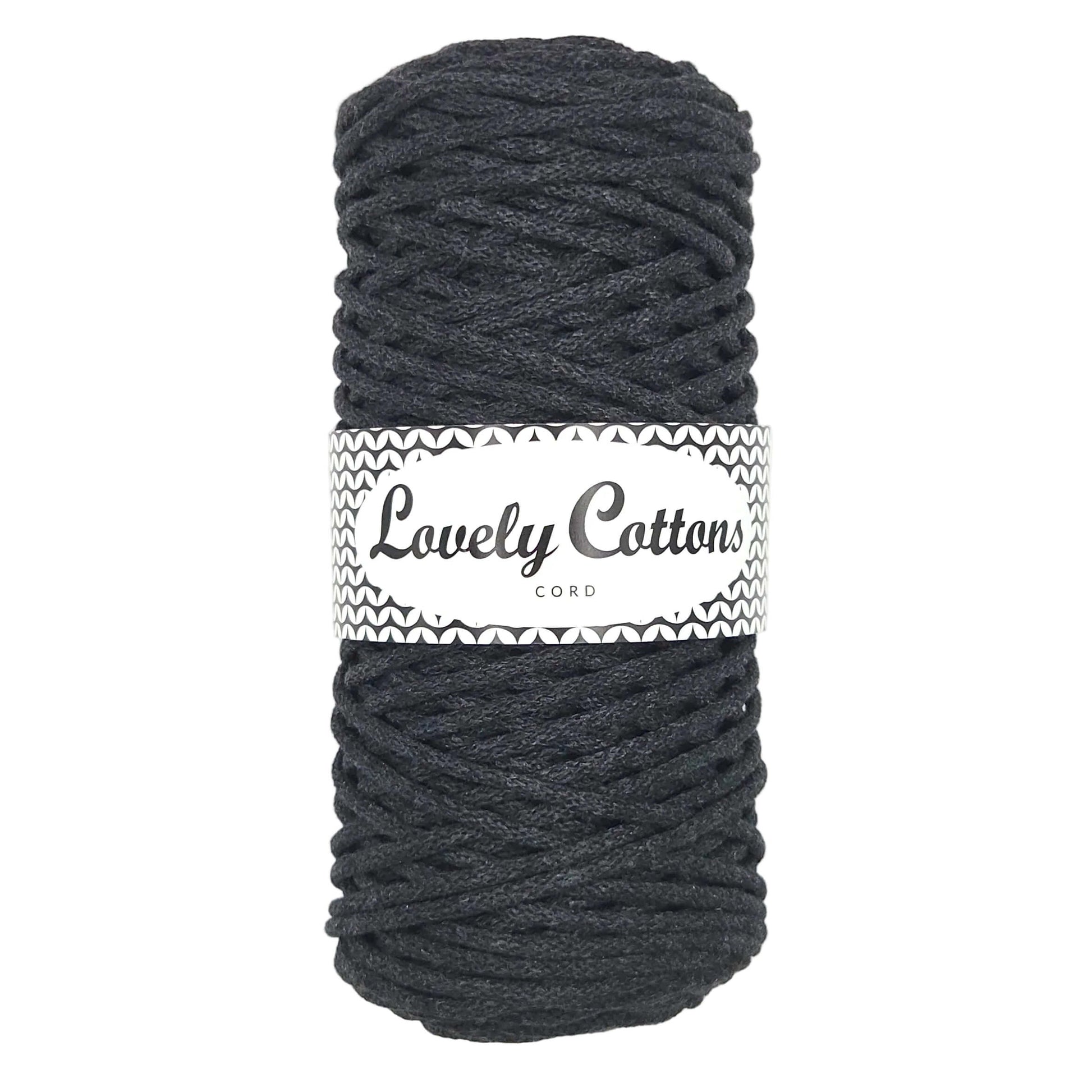 lovely cottons braided 3mm cord