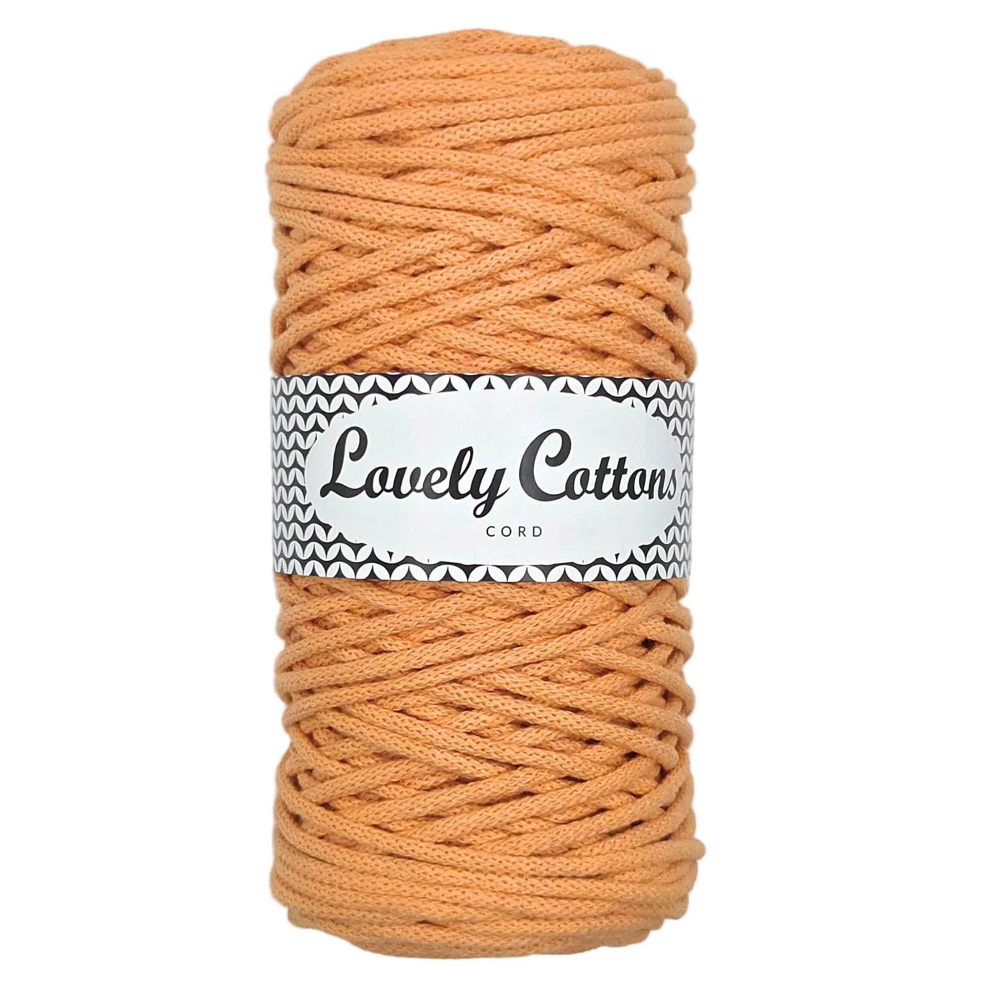 Recycled Cotton Braided 3mm Cord