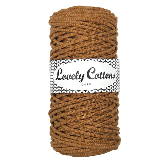 Recycled Cotton Braided 3mm Cord
