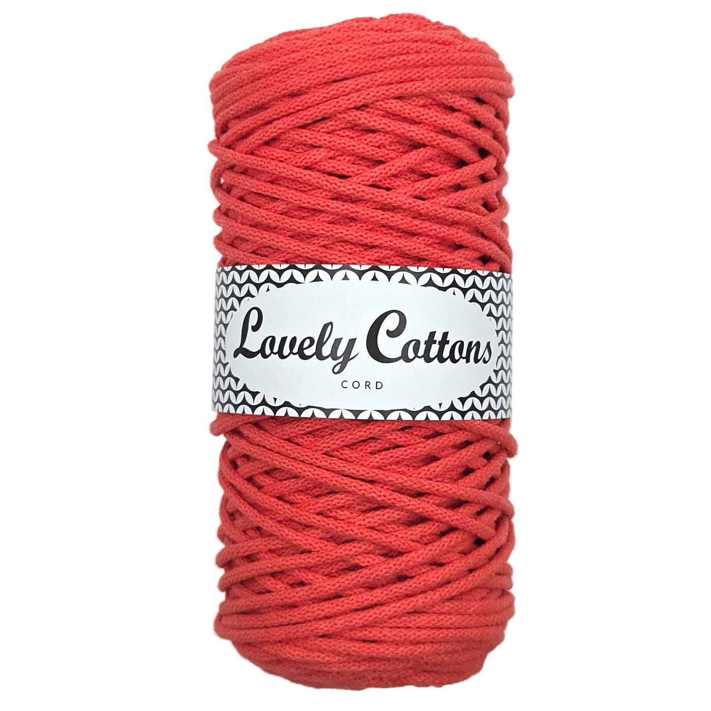 lovely cottons braided 3mm cord