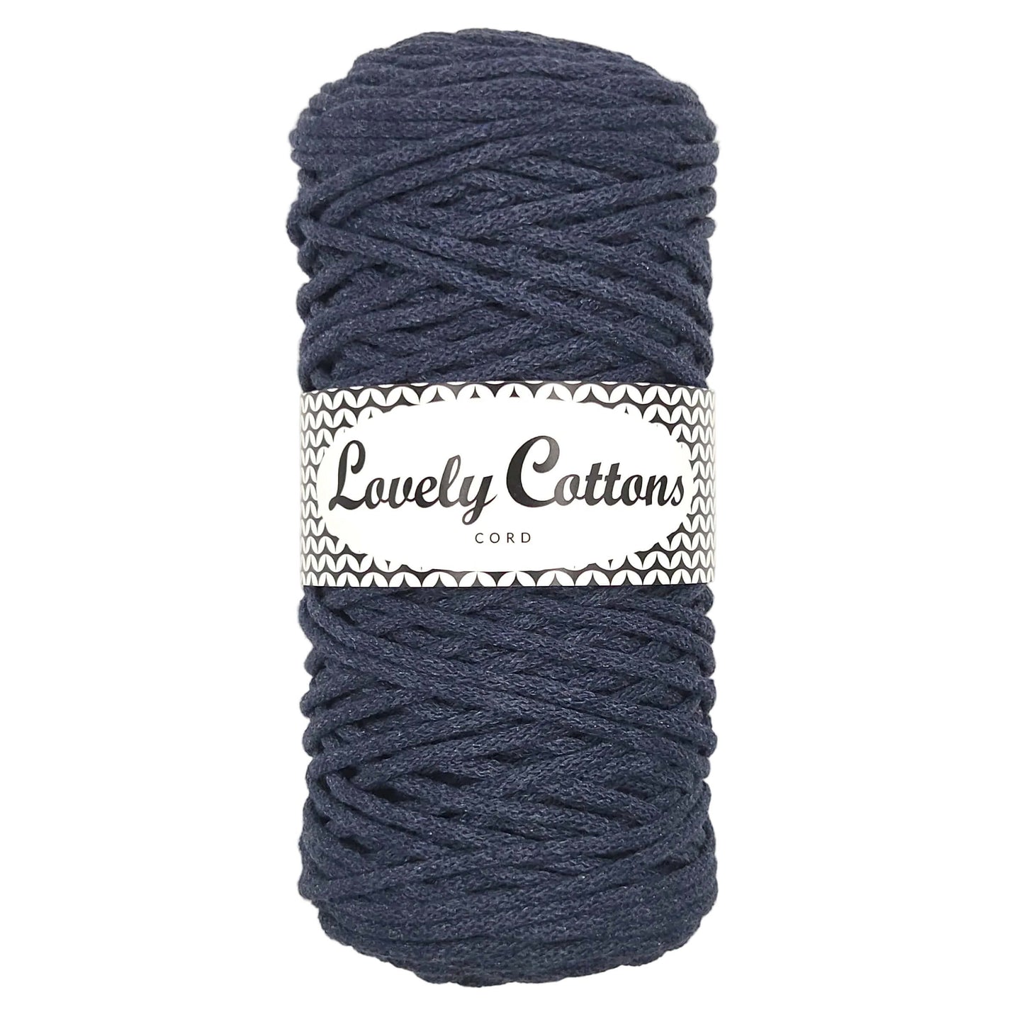 Recycled Cotton Braided 3mm Cord