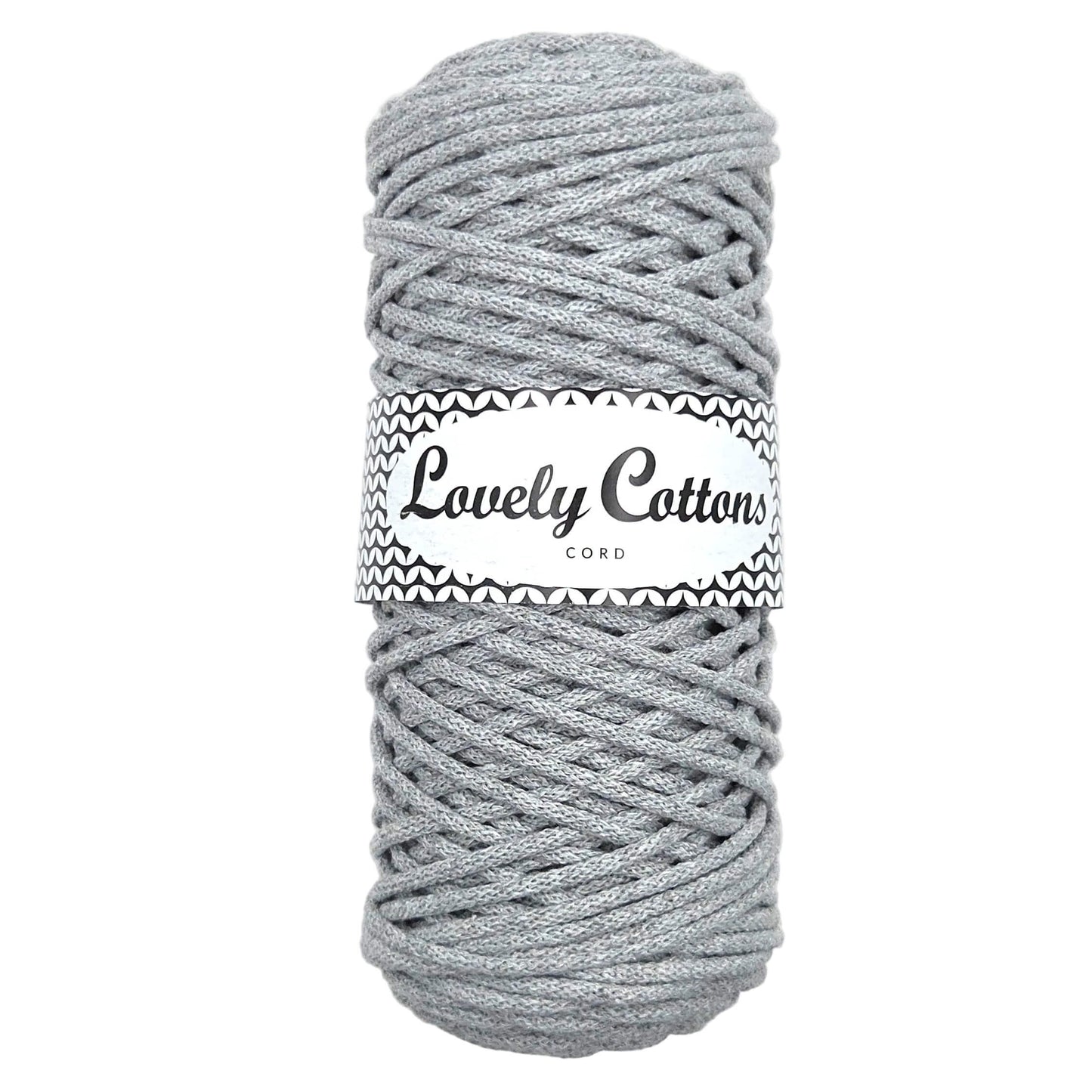 Recycled Cotton Braided 3mm Cord