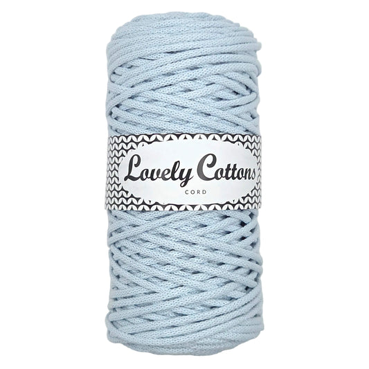 lovely cottons braided 3mm cord