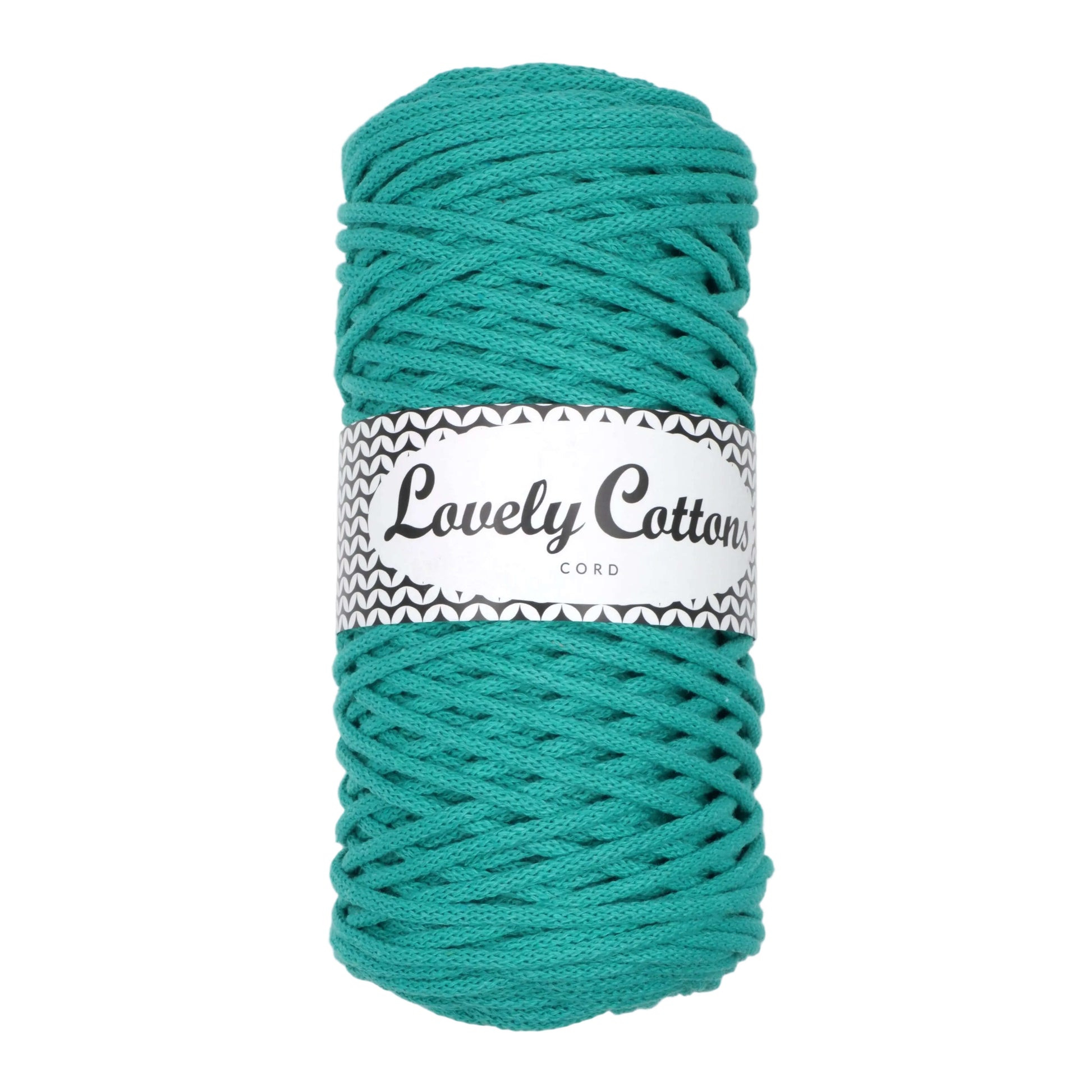 Recycled Cotton Braided 3mm Cord