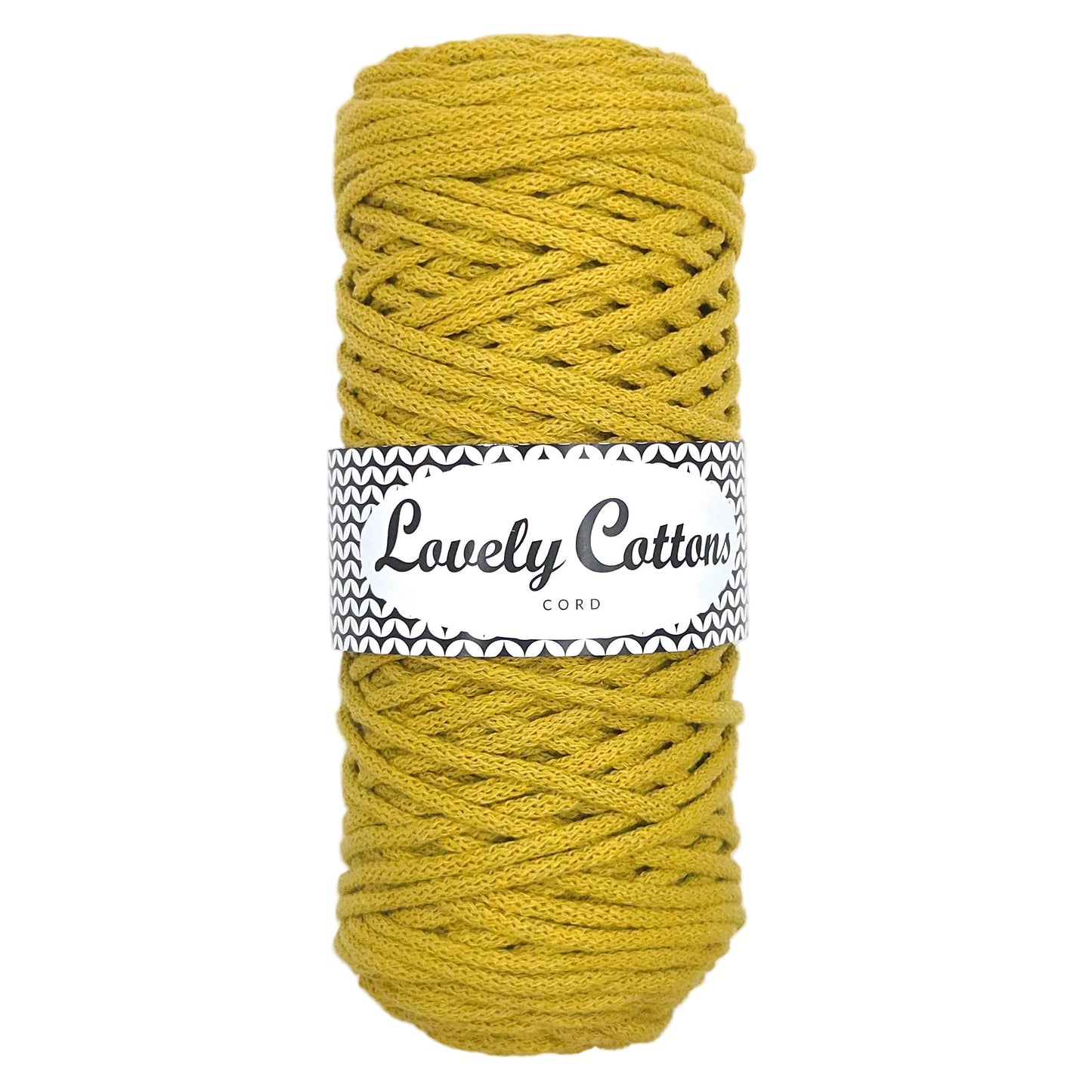 Recycled Cotton Braided 3mm Cord
